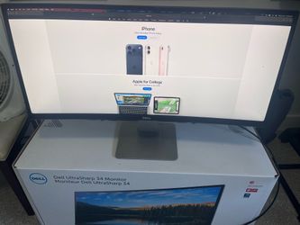 Dell UltraSharp U3415W — 34" curved ultrawide, 3440x1440 IPS