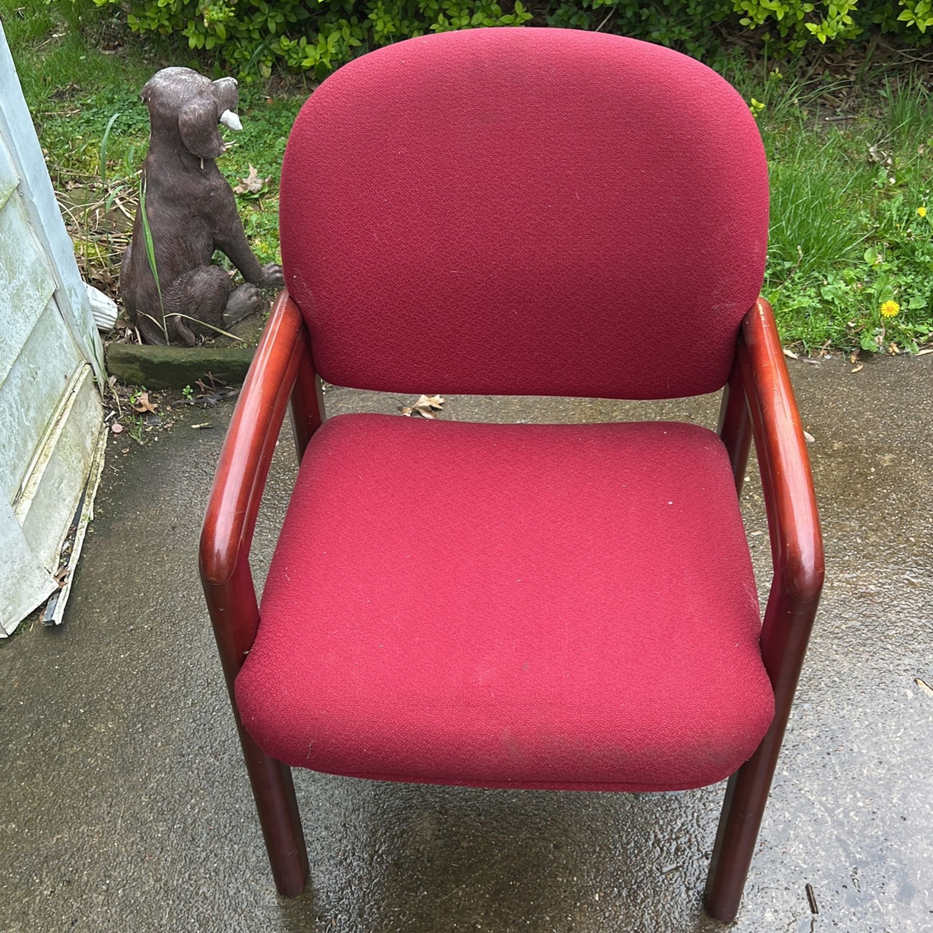 Three chairs all the same