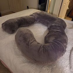 Massage  Pillow Case, Color Gray, Never Used
