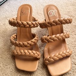 Woman shoes sandals and heels