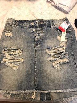 Brand new Denimn skirt