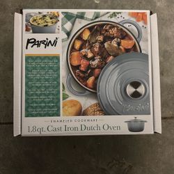 1.8qt Cast Iron Dutch Oven