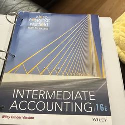 Intermediate Accounting Keiso