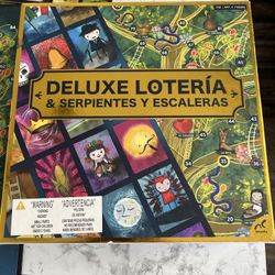Deluxe Lotería & Serpientes y Escaleras board game