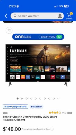 Onn 43 inch by Vizio
