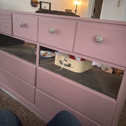 Purple Kids Dresser 