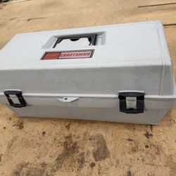 Vintage Hard Plastic Tool Box 