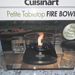 Tabletop Fire Bowl (Never Been Opened)