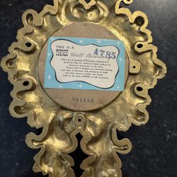 Vintage Gold, Ornate Wall Accessory Mirror
