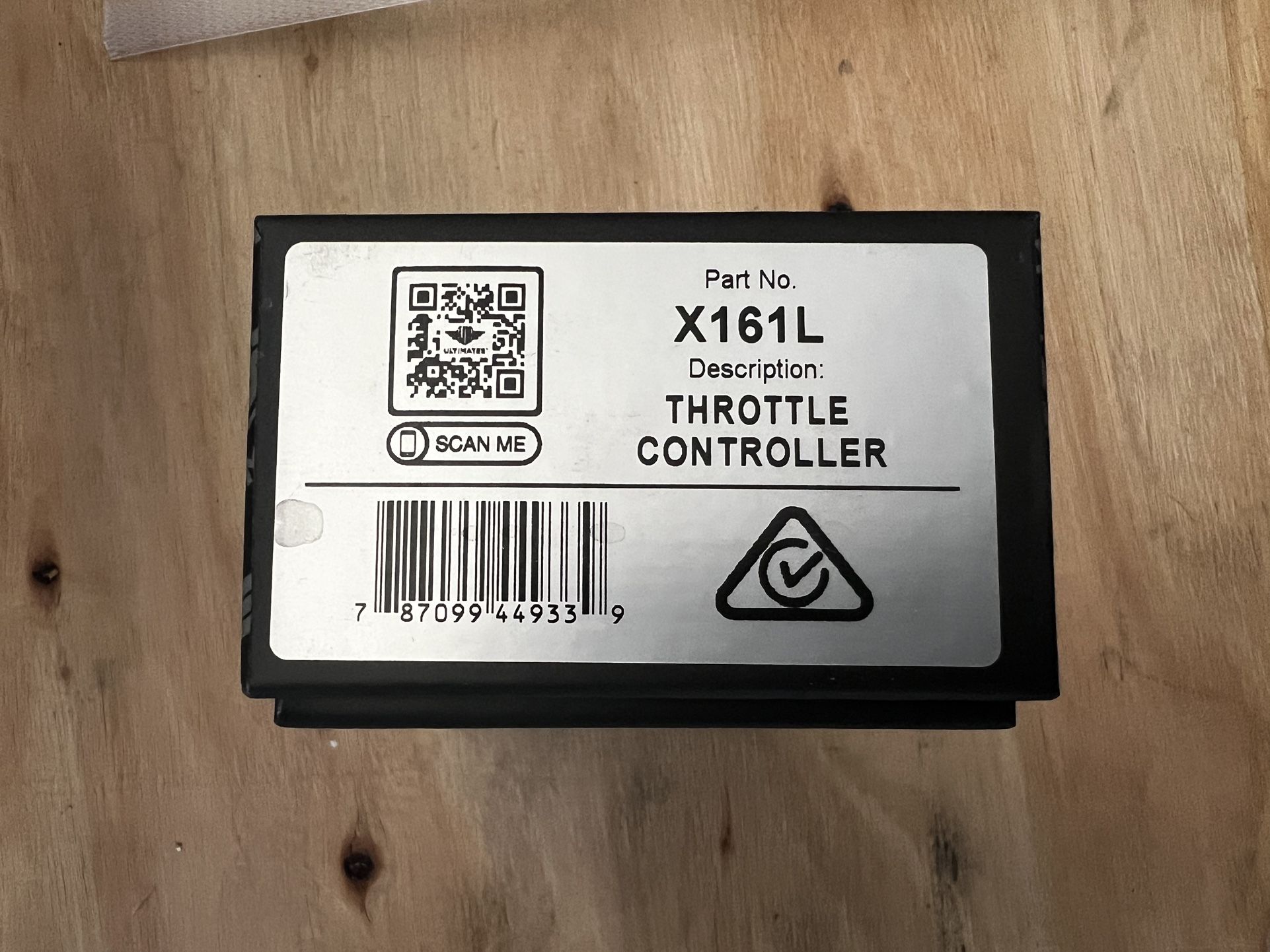 EVC X Throttle controller