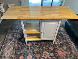 Kitchen island with cabinet
