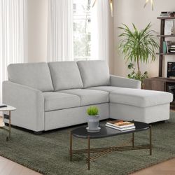 Coddle Cameron Convertible Sofa with Chaise, Beige