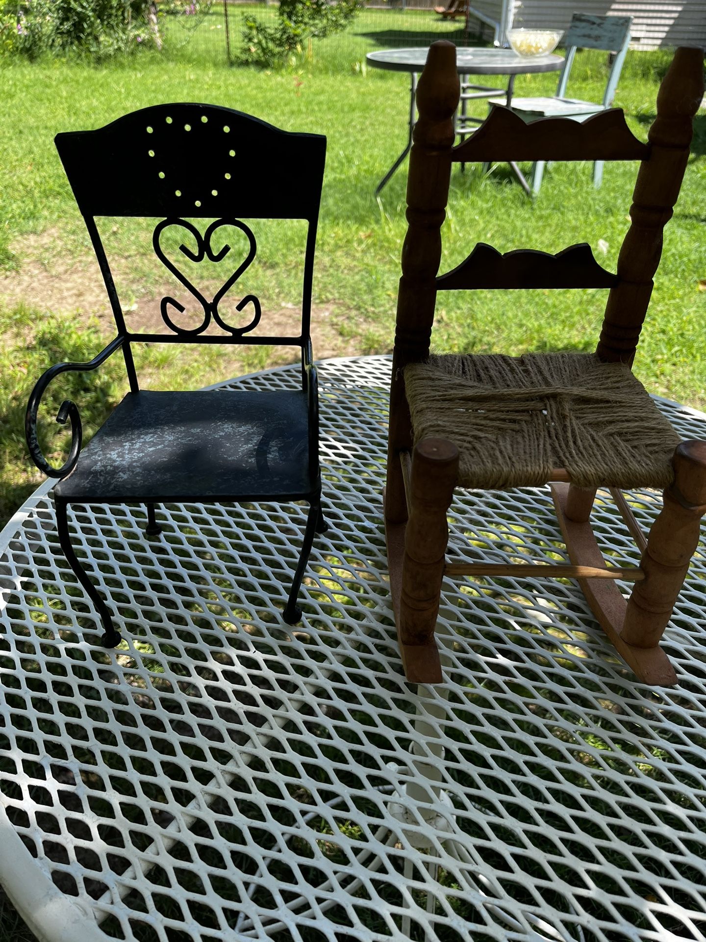 2 Small Decorative Chairs