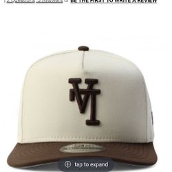 Men's NFL White And Brown LA New Era Snapback