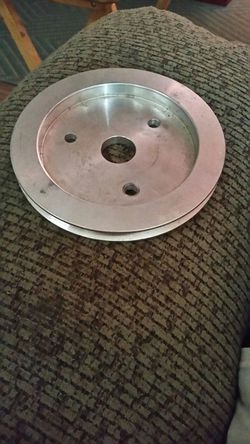Small block chevy 1 groove crank pully