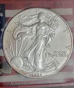 1998 American Silver Eagle Coin