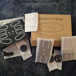 Smart Fitness EMS Ab Trainer Set (New, Full Kit)