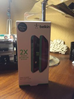 Belkin case and charger for iPhone 5/5s