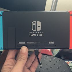 Nintendo Switch Console And Original Controller 