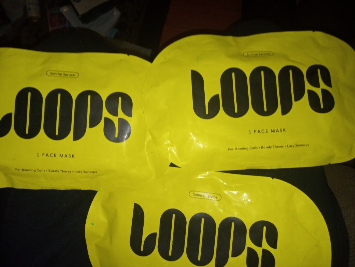 Sunrise Service Loops Face Masks.