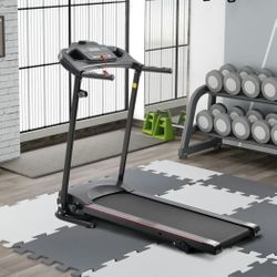 Folding Electric Treadmill Running Machine ,  3 Manual inclines, exercise treadmill, cardio machine, workout equipment