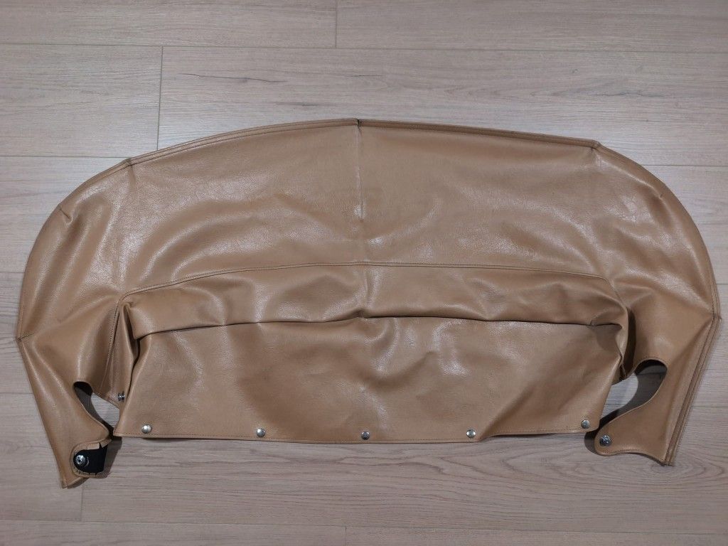 1(contact info removed) Mazda Miata OEM Convertible Top Tonneau Cover / Tan