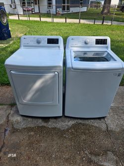 Set LG Washer/ Dryer Gas 💥