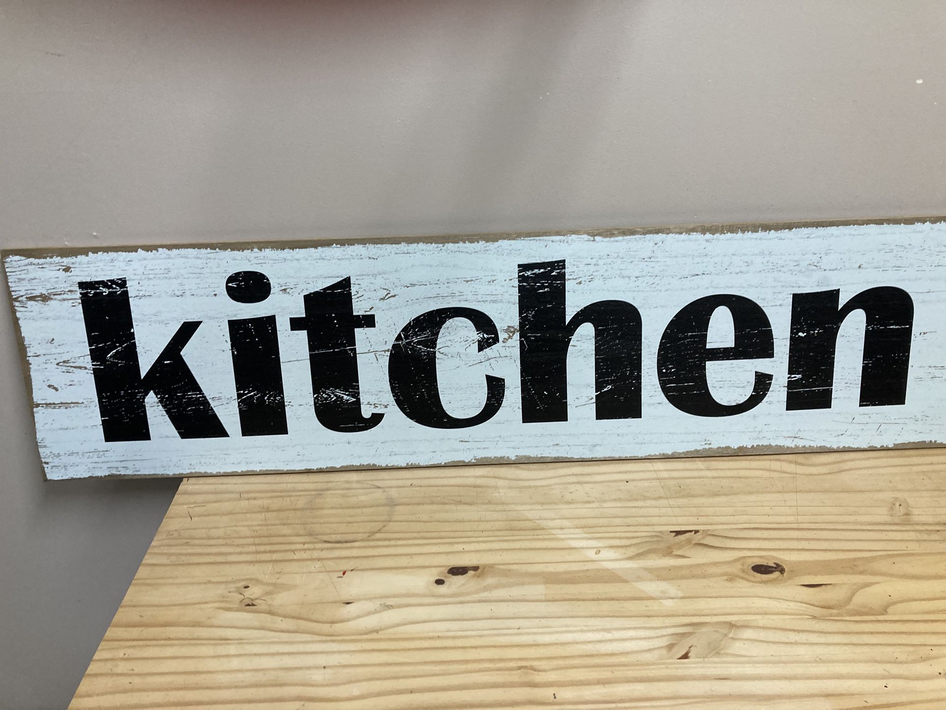Kitchen Sign