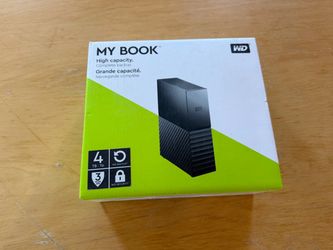 4TB External Hard Drive WD Like new