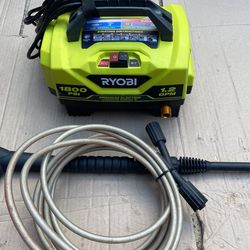 Ryobi 1800psi Electric Pressure Washer 