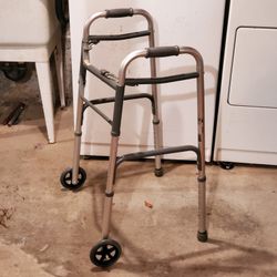 2 Wheel Folding Walker