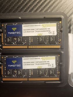 32GB (2x16GB) DDR4-3200 CL22