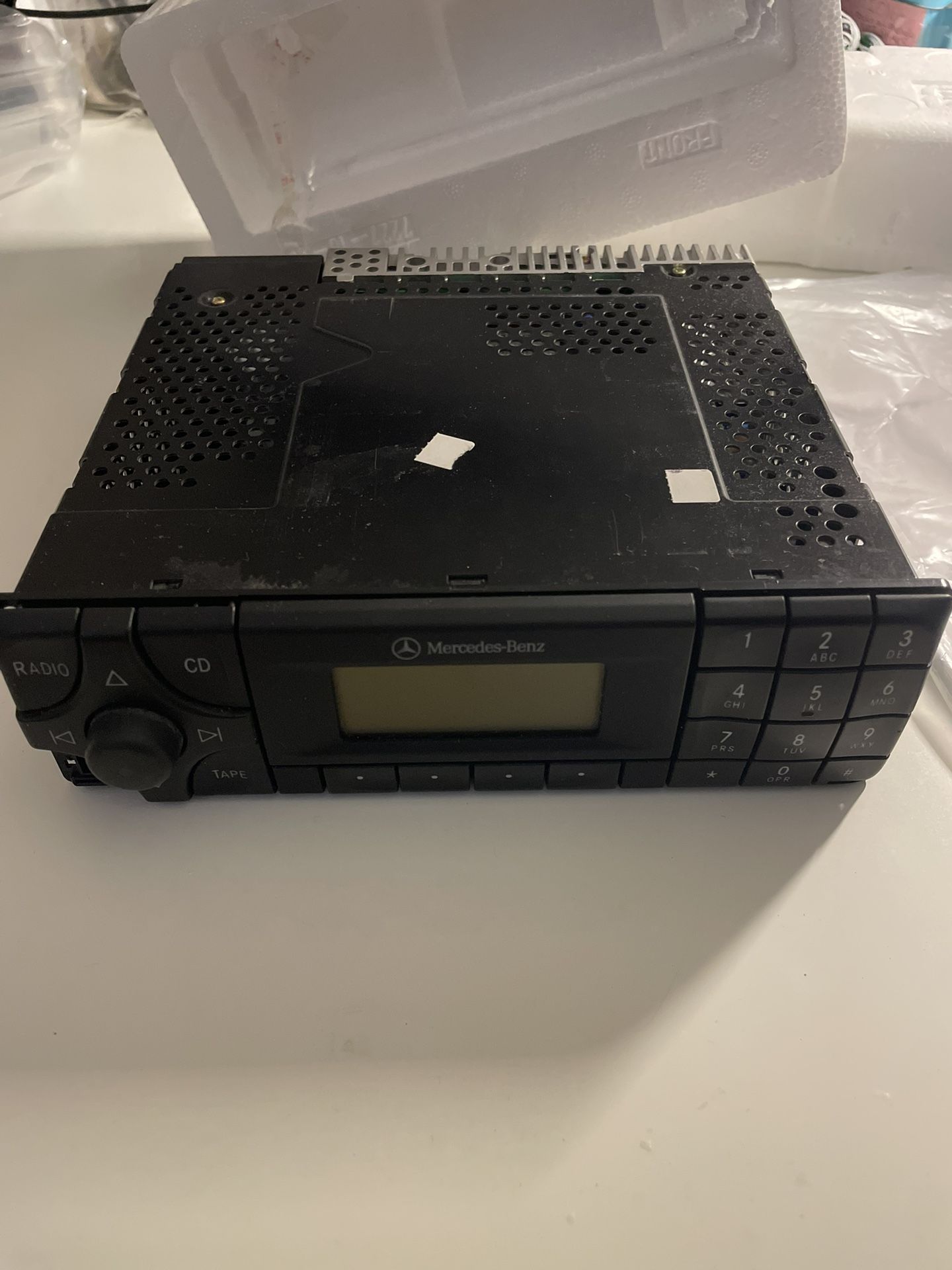 Mercedes OEM radio cassette player