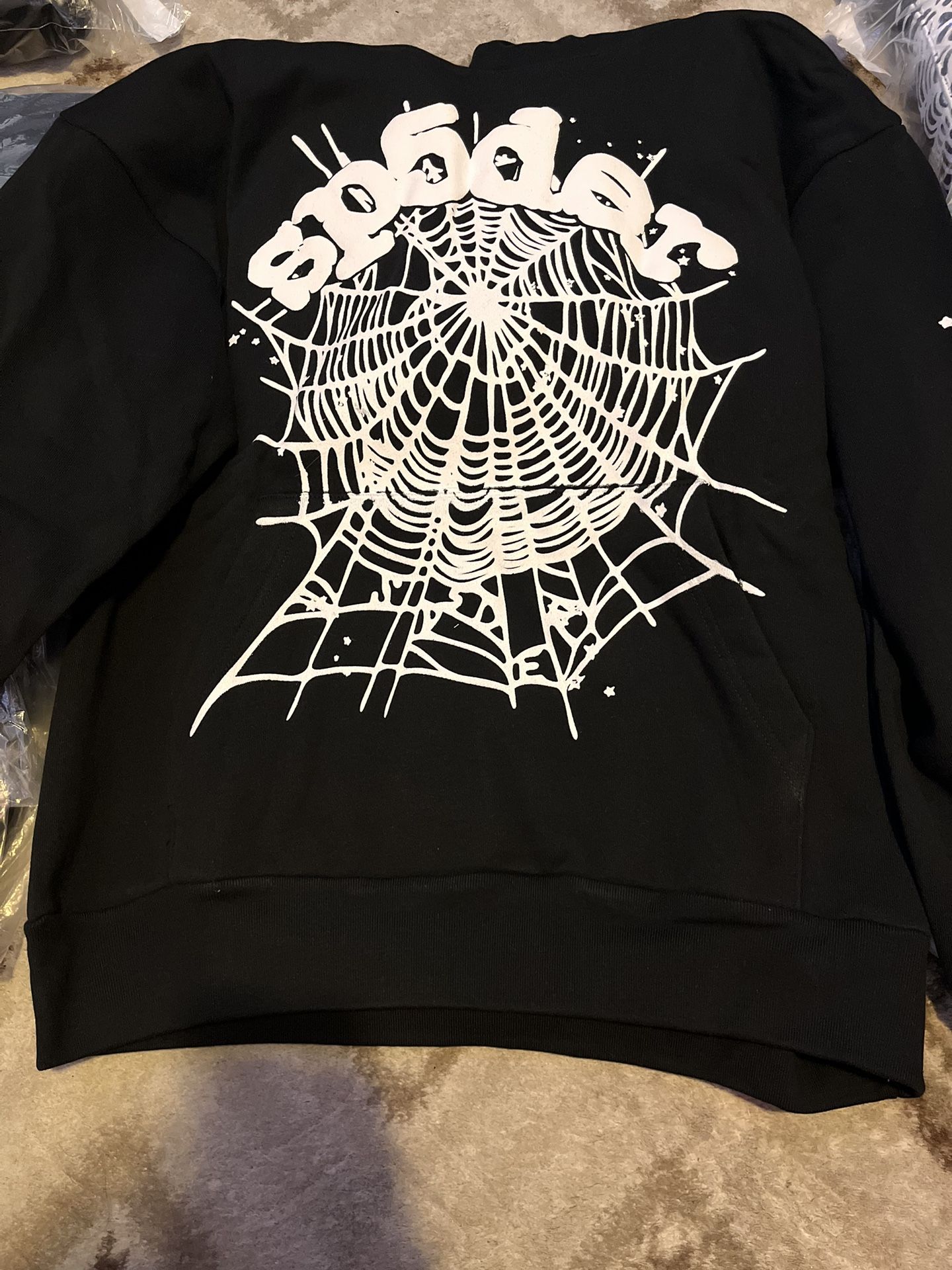 Spider Hoodie Black and White OG