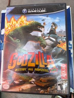 GameCube Godzilla Destroy All Monsters