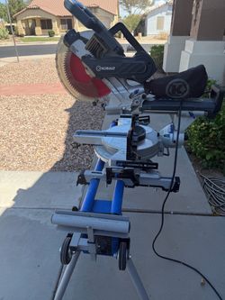 Miter saw and stand