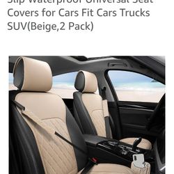 Front Seat Covers, Universal 