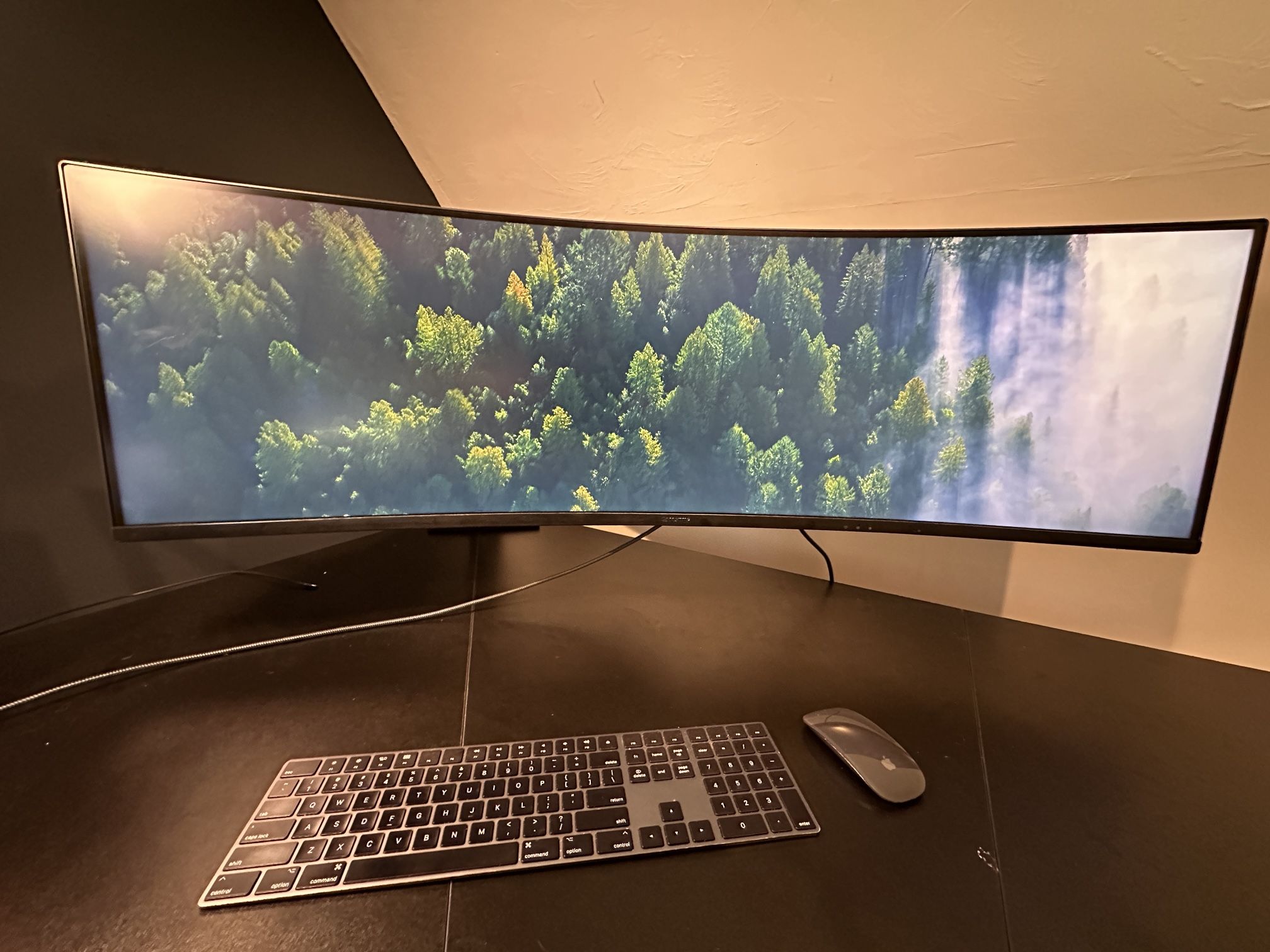 🎮 Samsung 49-Inch Ultrawide Curved Gaming Monitor with VIVO Stand (Lightly Used )