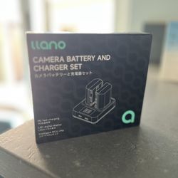 lano 2-Pack NP-FZ100 Batteries & 20W Fast Charger Set