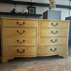 Antique French Wooden Dresser