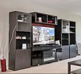 Complete IKEA BESTÅ Wall Unit | Media Center | Entertainment Center | Excellent Condition
