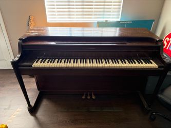 Wooden antique piano for sale