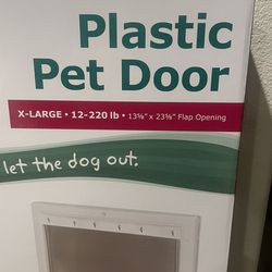 X-Large PetSafe Plastic Pet Door
