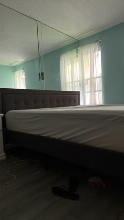 King size bedframe