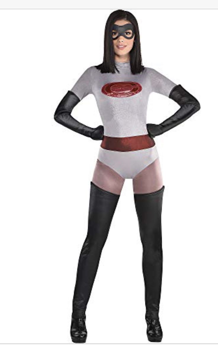 Incredibles 2 Elastigirl Halloween Costume Adult Size Small