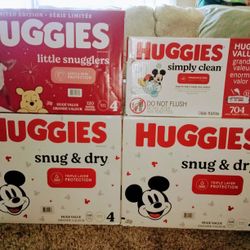 Size. 4 And Wipes Huggies