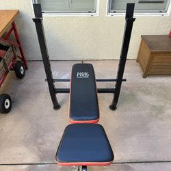Marcy Jr Weight Lifting Bench - Complete Set