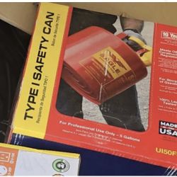 Eagle Type I Safety Gas Can New In Box Made In The USA 