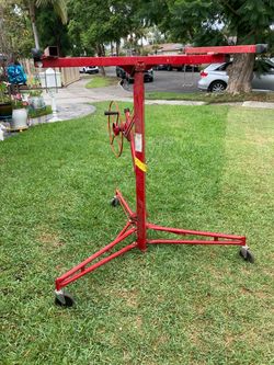 Drywall hoist life jack