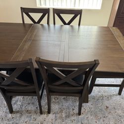 Dining Table With 6 Chairs